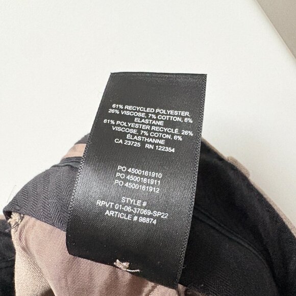 Aritzia Babaton Publish Pant High Waisted Boot Cut Mocha Tan Brown Size 4 - Picture 11 of 11